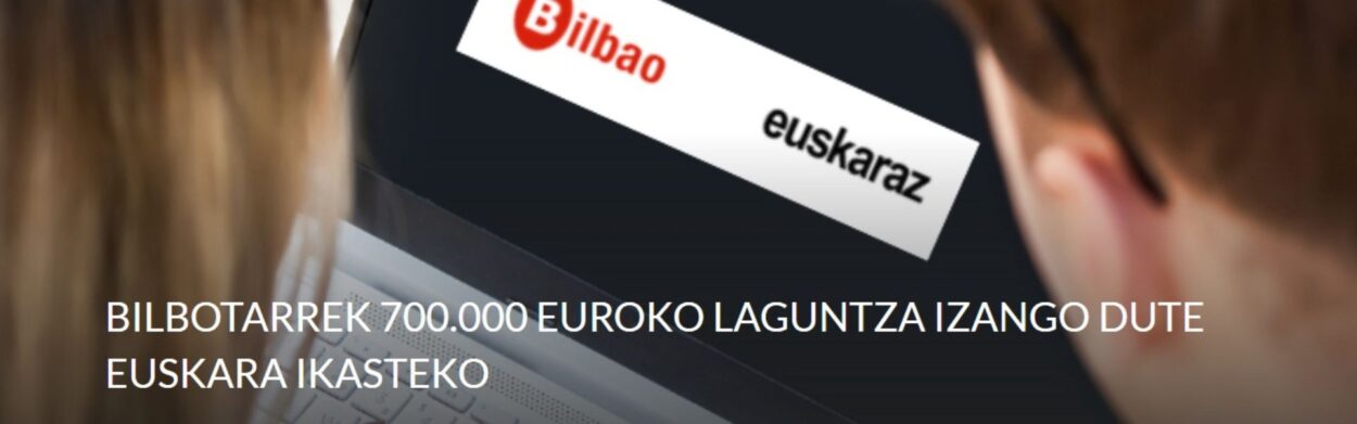 Bilboko Udaleko euskara ikasteko dirulaguntzak 2026