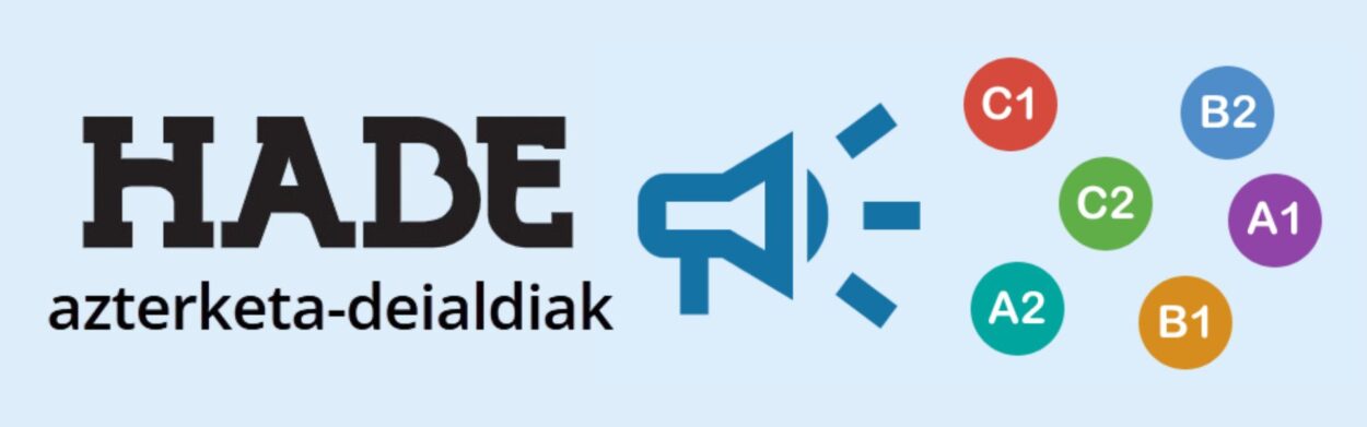 HABE: 2026ko lehen azterketaldia