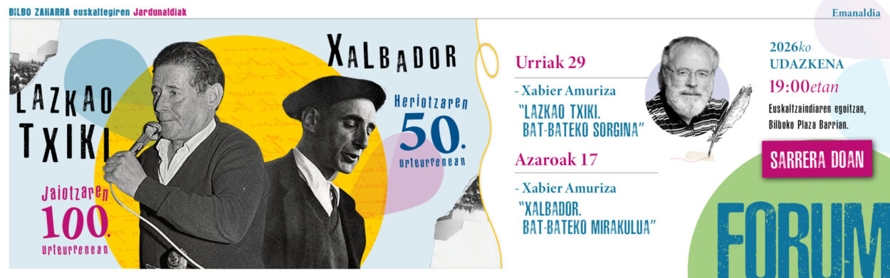 Hurrengo Bilbo Zaharra Forumeko jardunaldiak
